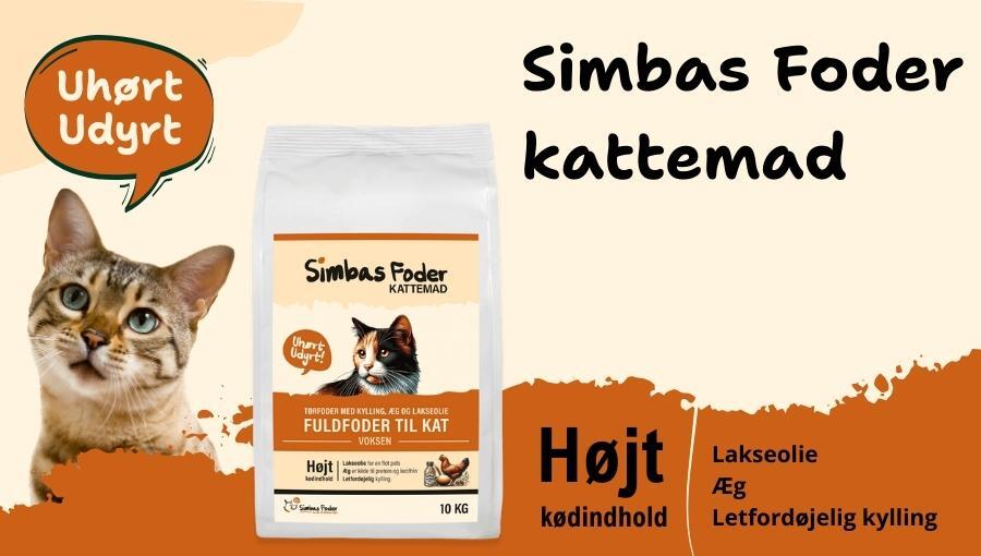 Simbas Foder Kattemad med kylling - læs mere Simbas Foder Kattemad med kylling - læs mere